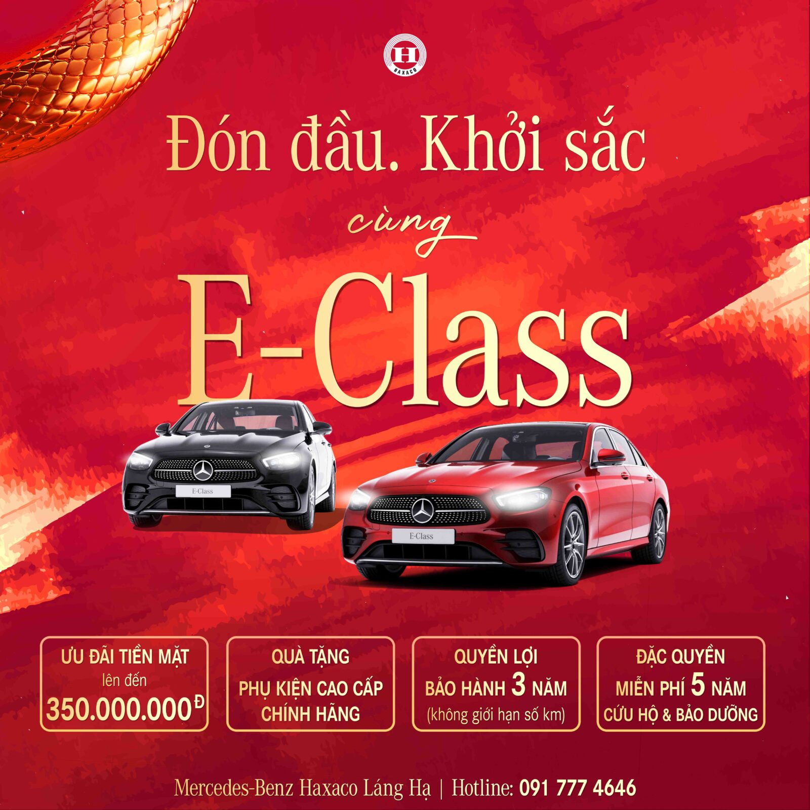 Thang 2 E compressed CHƯƠNG TRÌNH ƯU ĐÃI ĐẶC BIỆT CHÀO NĂM MỚI TẠI MERCEDES-BENZ HAXACO LÁNG HẠ